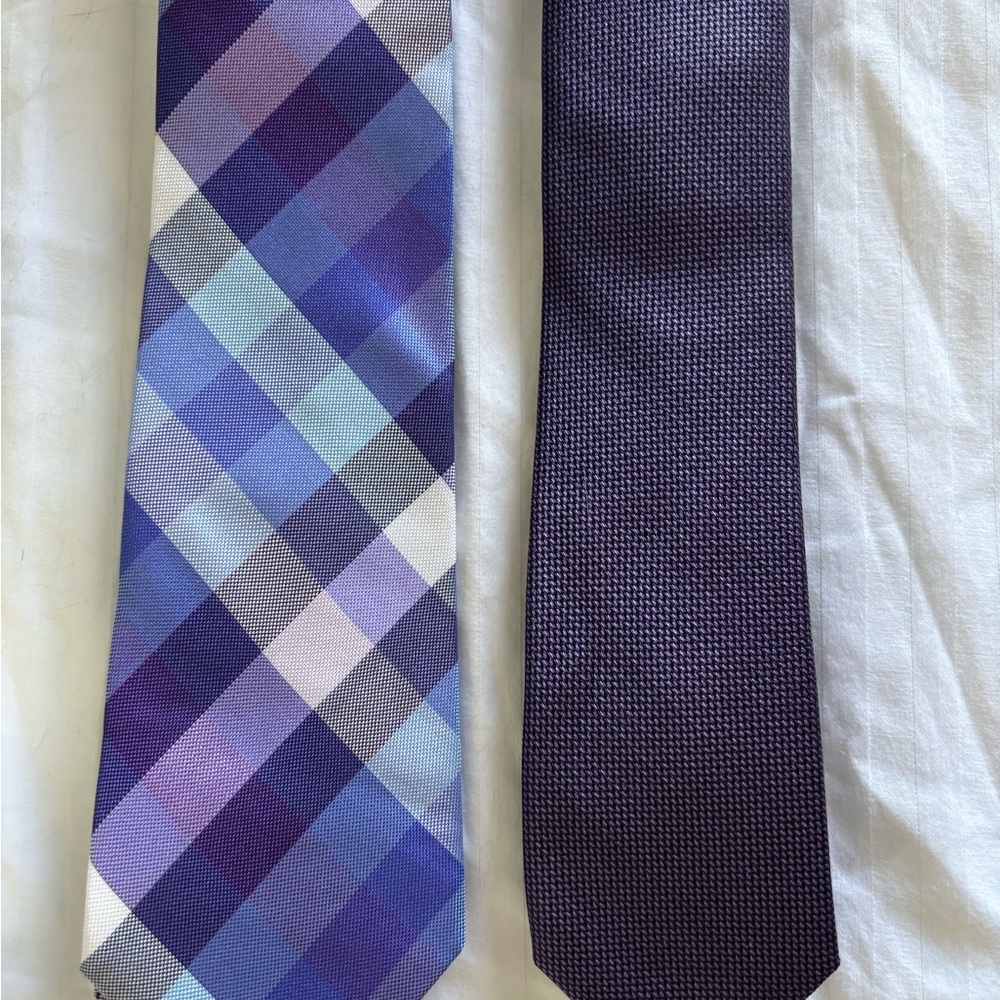 Tommy Hilfiger and Nordstrom Purple and Blue, Purple Ties Set Modern Design